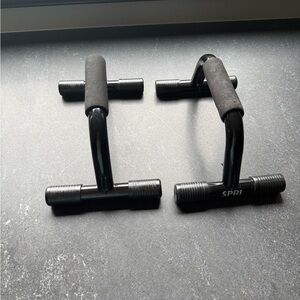 Black Push-Up Bars